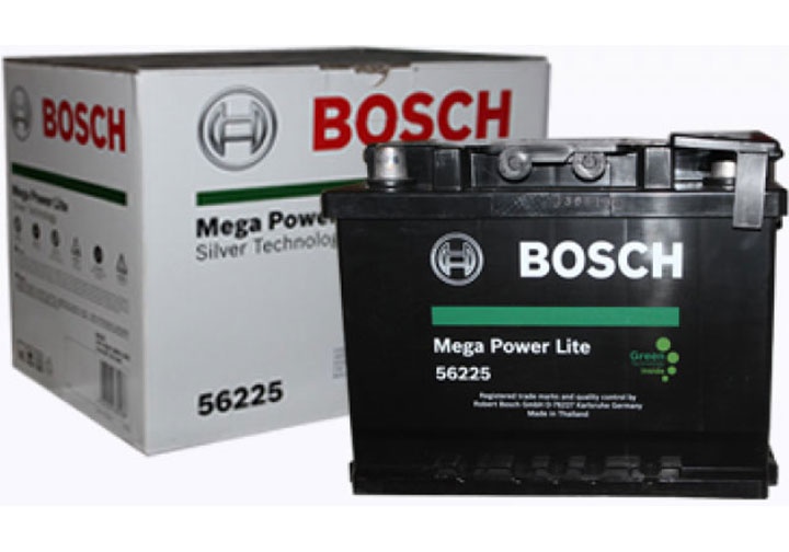 12V/62Ah Ắc quy xe hơi Bosch Din 56225