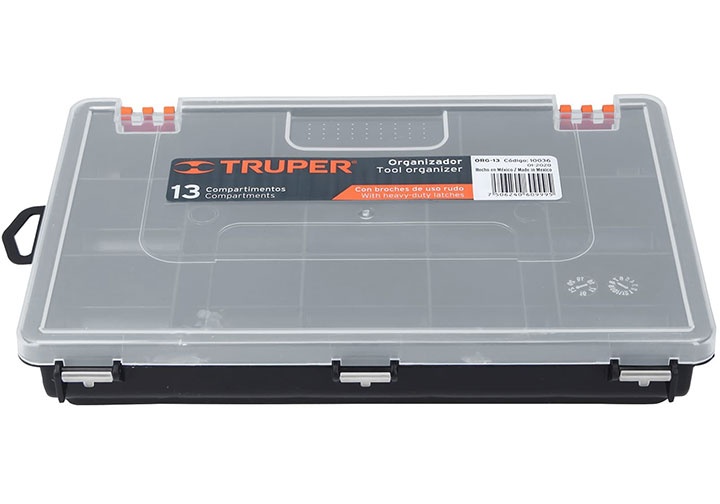 13" Hộp đựng đồ nghề nhiều ngăn nhỏ Truper 10036 (ORG-13)