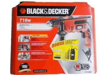 13mm Máy khoan 710W Black and Decker KR704REKP20