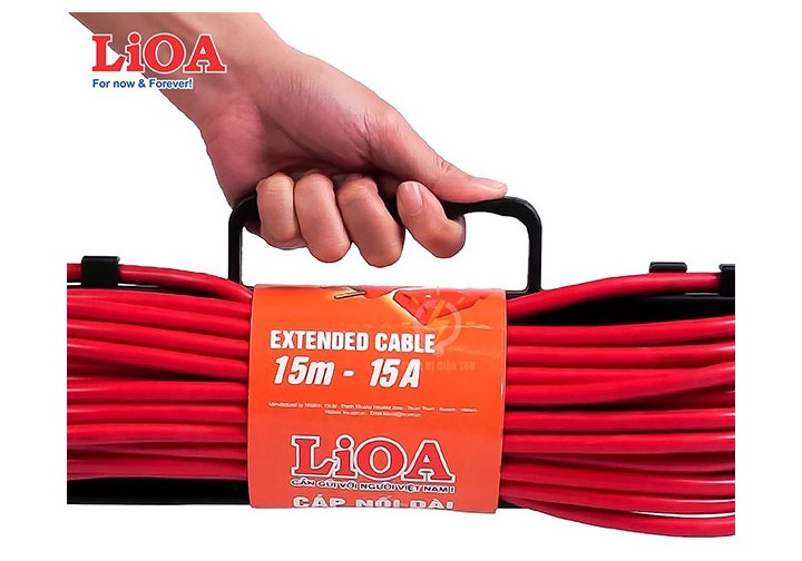 15m Dây cáp điện công trường 15A Lioa CCT15-2-15A