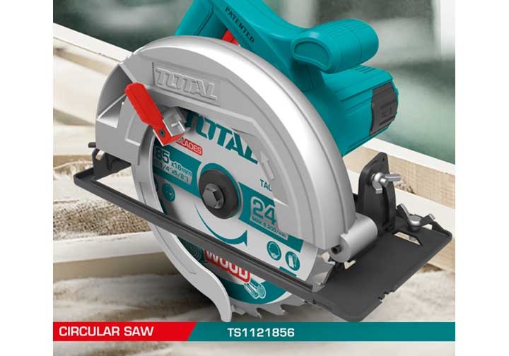 185mm Máy cưa gỗ đĩa tròn 1200W Total TS1121856