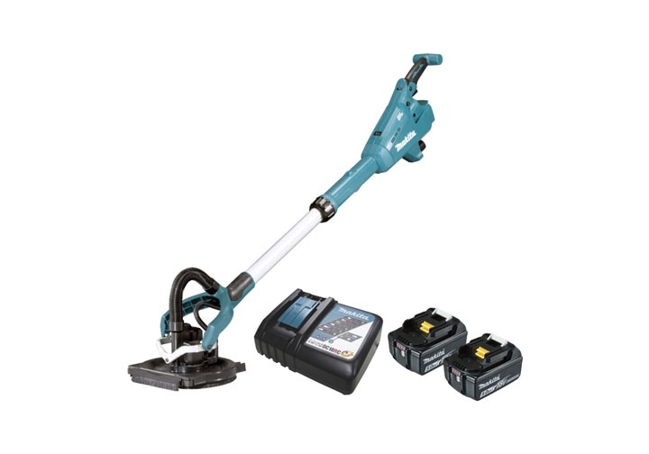 18V Máy chà nhám tường dùng pin 225mm Makita DSL800RTE