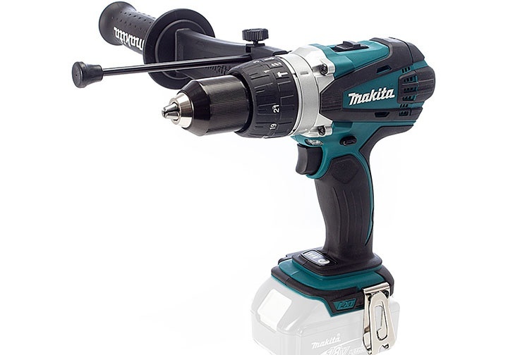 18V Máy khoan búa vặn vít dùng pin Makita DHP485SFE