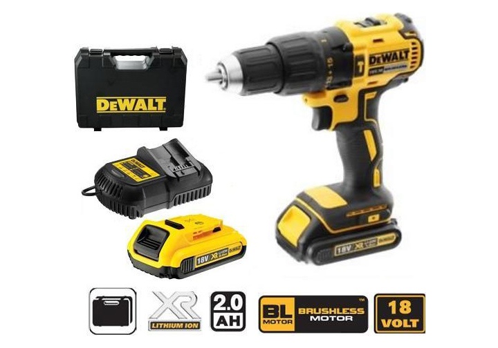 18V Máy khoan vặn vít động lực dùng pin Dewalt DCD778D2