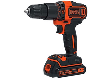 18V Máy khoan vặn vít dùng pin Black Decker BDCHD18K