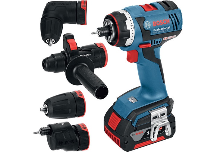 18V Máy khoan vặn vít dùng pin Bosch GSR 18V-EC (nguyên SET)