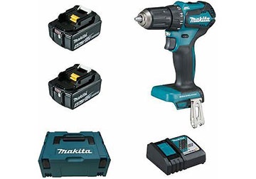 18V Máy khoan vặn vít dùng pin Makita DDF483RFE