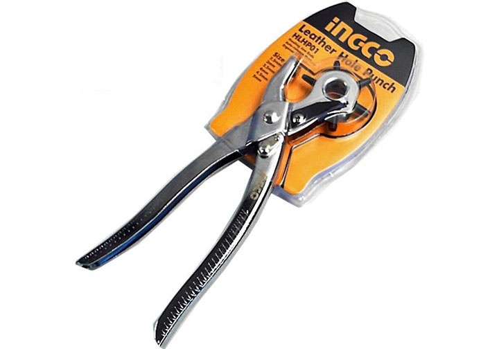 2.5-5mm Kìm đục lỗ vải da INGCO HLHP01