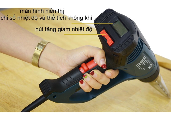 2000W Máy thổi hơi nóng Bosch GHG20-63