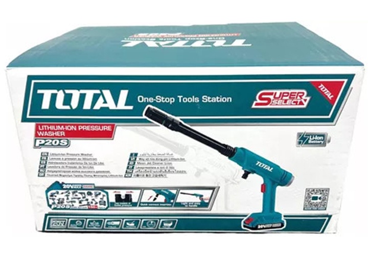 20V Bộ máy xịt rửa dùng pin Total TPWLI20282