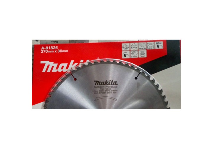 270X30X60T Lưỡi cưa hợp kim Makita A-81826