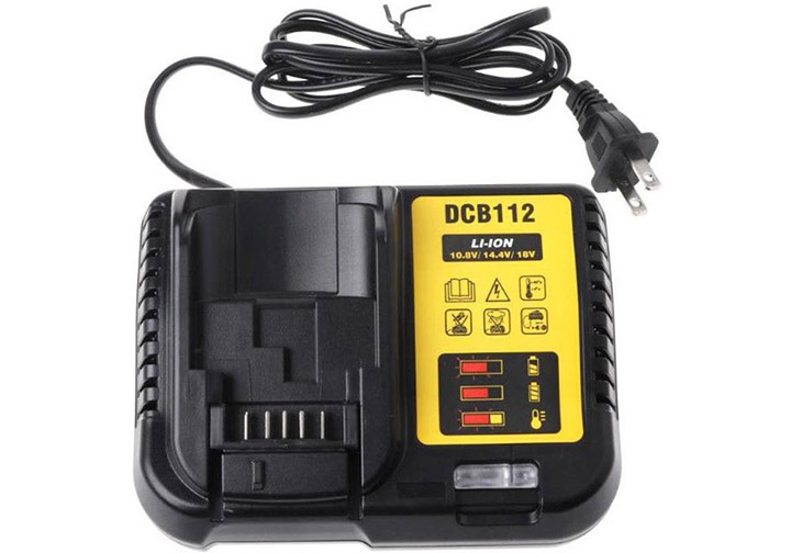 2Ah Đế sạc pin 10.8v, 14.4v, 18v Dewalt DCB112-B1