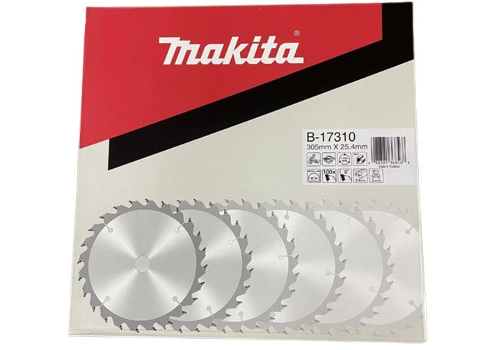 305x25.4x2.6mm Lưỡi cắt nhôm 100 răng Makita B-17310