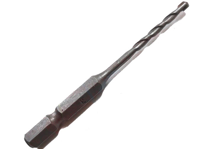 3x80mm Mũi khoan bê tông chuôi lục giác Makita D-31463