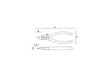 4" Kìm cắt Keiba PL-724