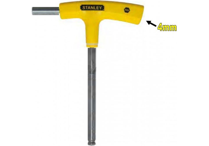 4mm Lục giác chữ T 2 đầu Stanley 69-280