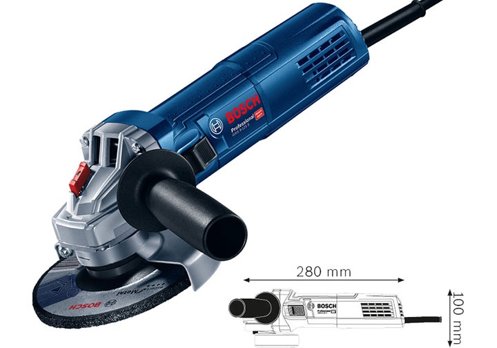 5" (125mm) Máy mài góc điều tốc 900W Bosch GWS 900-125 S