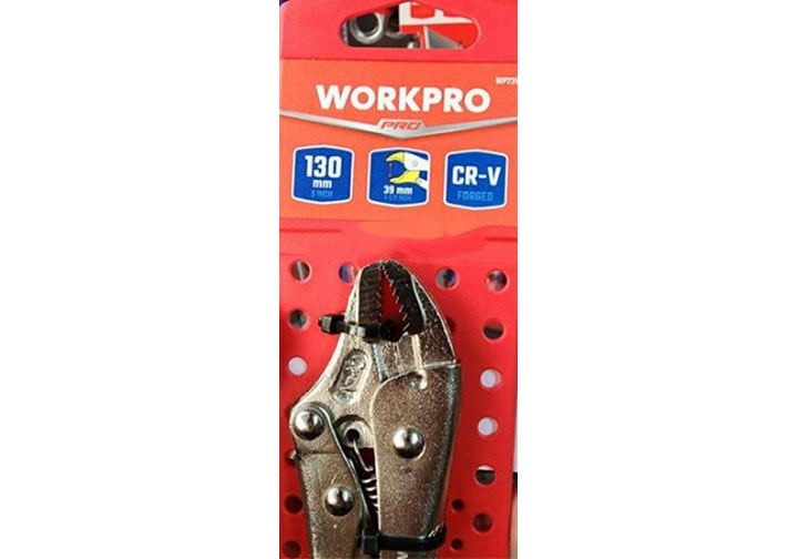 5" Kìm bấm chết mũi cong Workpro WP231057