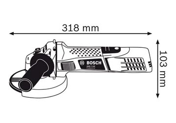 5" Máy mài góc 720W Bosch GWS 7-125