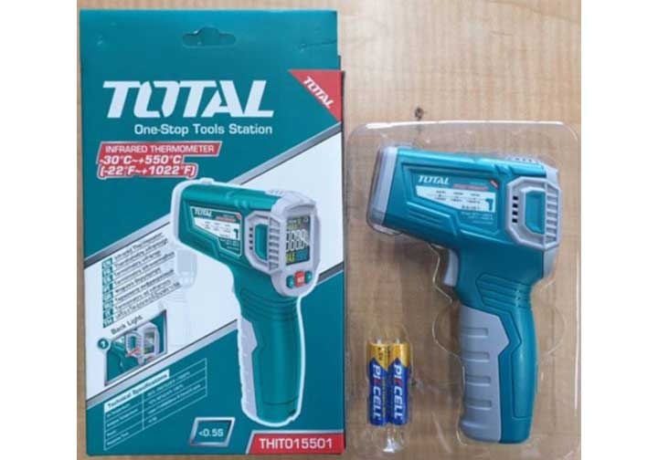 550 độC Máy đo nhiệt độ tia hồng ngoại Total THIT015501