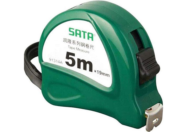 5m Thước cuộn thép Sata 91-314A (91314A)