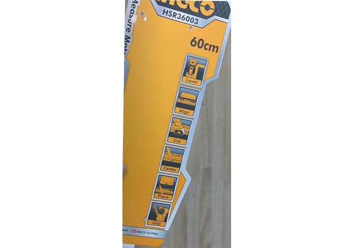 600mm Thước nhôm định vị Ingco HSR36003