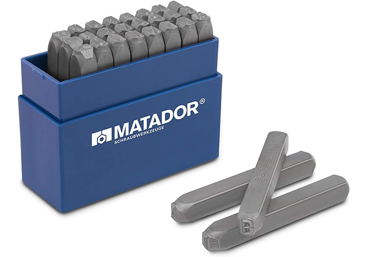 6x70x9mm Bộ đột chữ DIN 1451 Matador 07121060