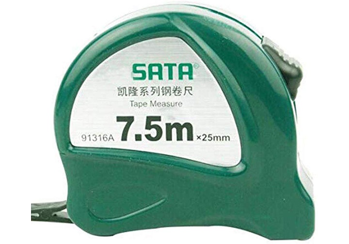 7.5m Thước cuộn thép Sata 91-316A (91316A)