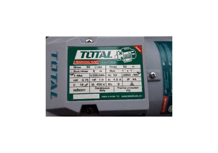 750W Máy bơm nước Total TWP17506