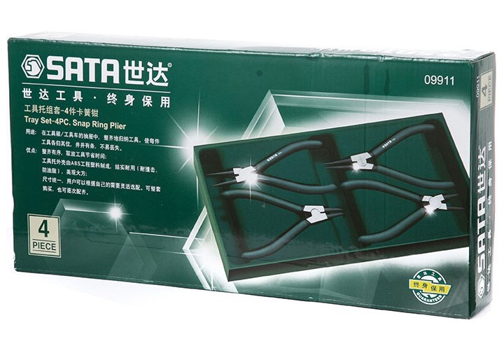 Bộ kìm mở phe đa năng 4 chi tiết Sata 09-911 (09911)