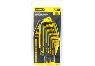 Bộ lục giác đầu bằng hệ inch Stanley 69-254