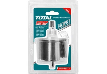 Bộ mũi khoét lỗ gỗ 7 chi tiết Total TACSH3071