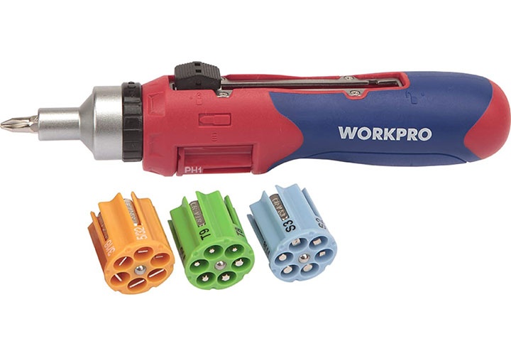 Bộ tuốc nơ vít tự động 24 chi tiết Workpro WP221056