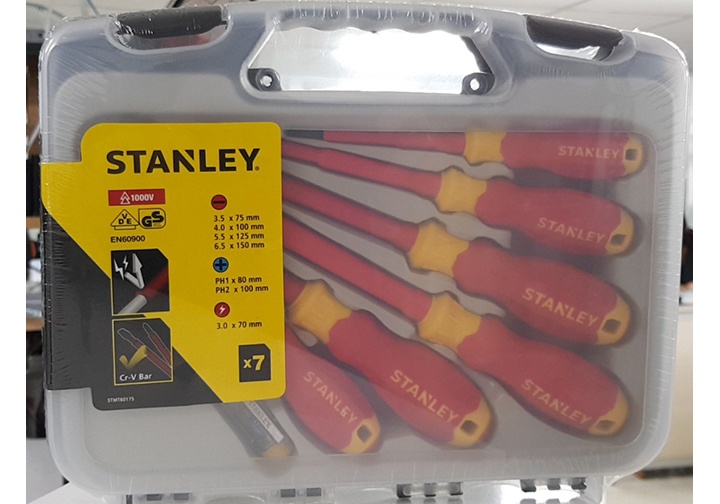 Bộ vít cách điện 1000V 7 cây Stanley STMT60175