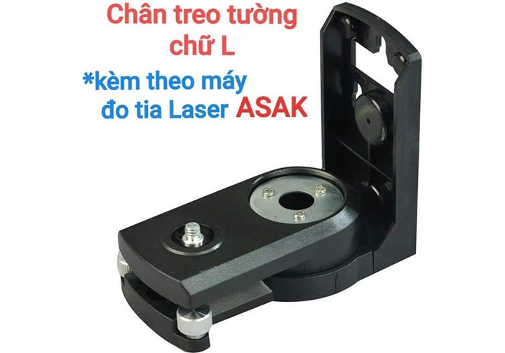 Máy cân mực treo tường 360 độ 12 tia laser xanh Asak BL1208-2