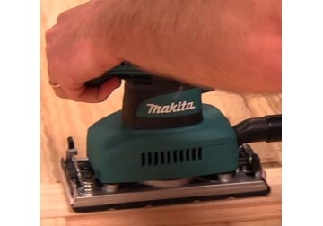 Máy chà nhám rung hình chữ nhật Makita BO3710