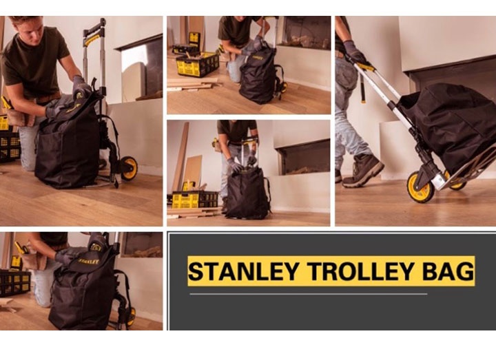 Túi đựng đồ kết hợp với xe đẩy (Trolley Bag) Stanley STB308