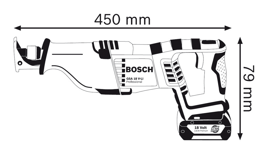 GSA 18V-LI